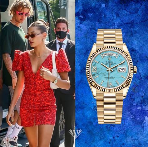 hailey beiber rolex